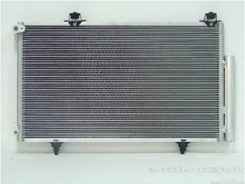 Automobile air conditioning condenser